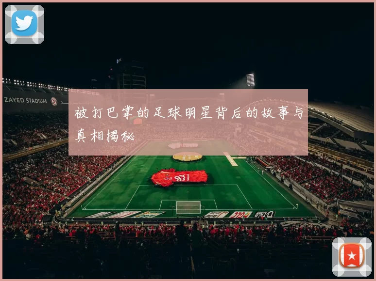 被打巴掌的足球明星背后的故事与真相揭秘