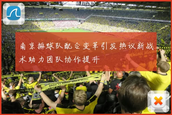 南京排球队配合变革引发热议新战术助力团队协作提升