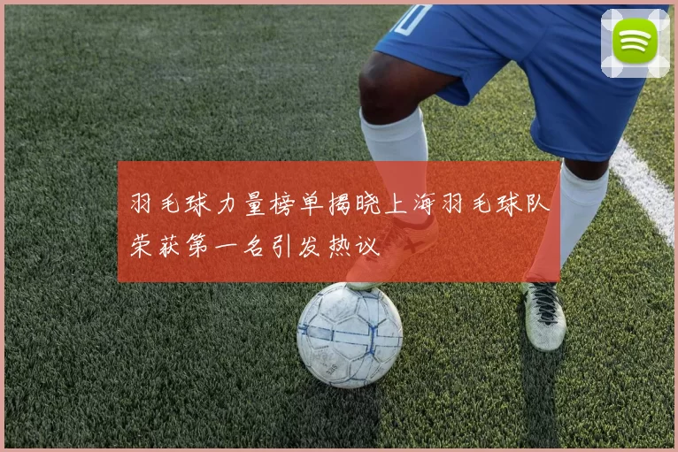 羽毛球力量榜单揭晓上海羽毛球队荣获第一名引发热议