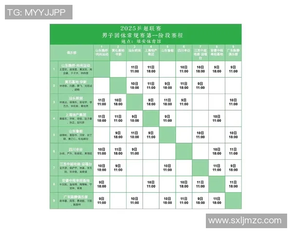 赛程调整与赛事安排更新 2025赛季各项比赛时间表全面公布